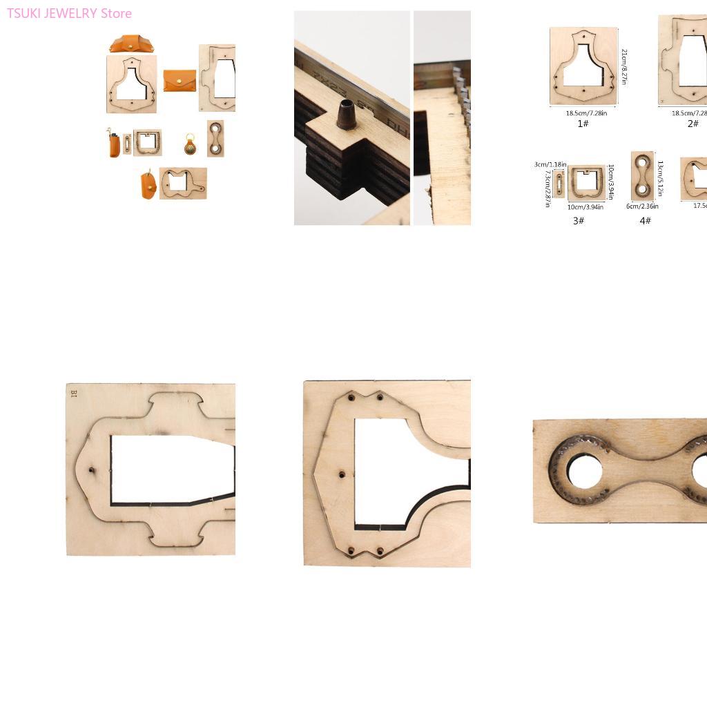 Leatherwork Jewelry - 62KE Leatherworking Essential Cutting Die Template