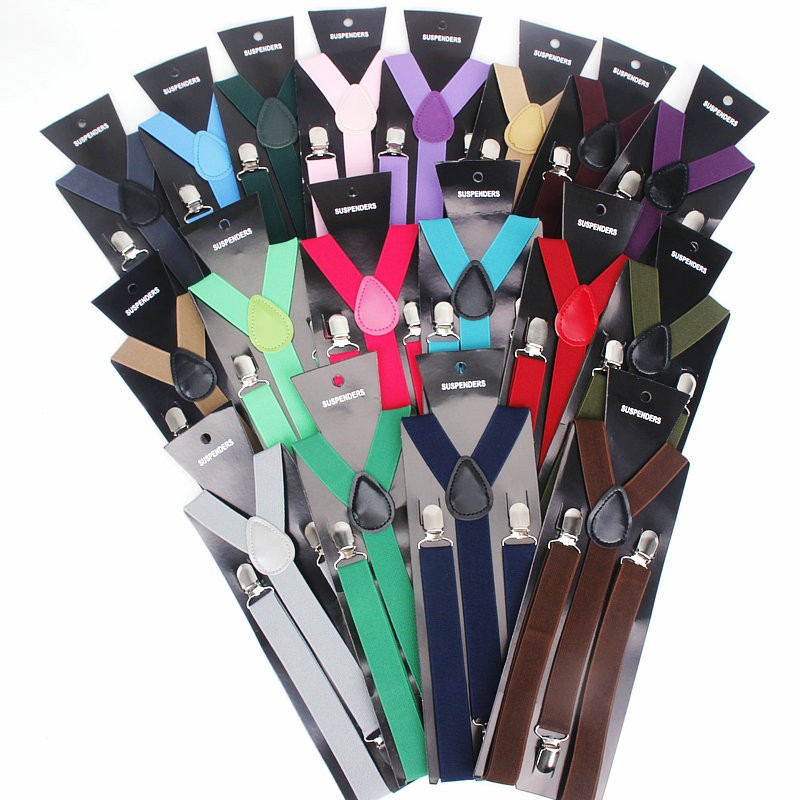 Leather Work Harness - Hot Sale Elastic Leather Suspenders Men