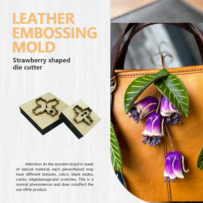 Leatherwork Flowers - Large And Small Bell Flower Leather