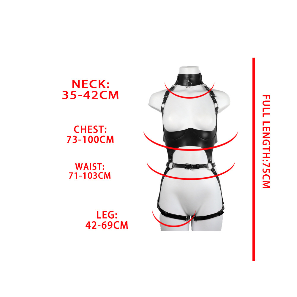 Women Leather Harness Sets Sex - огляд і ціна Leather Work Harness