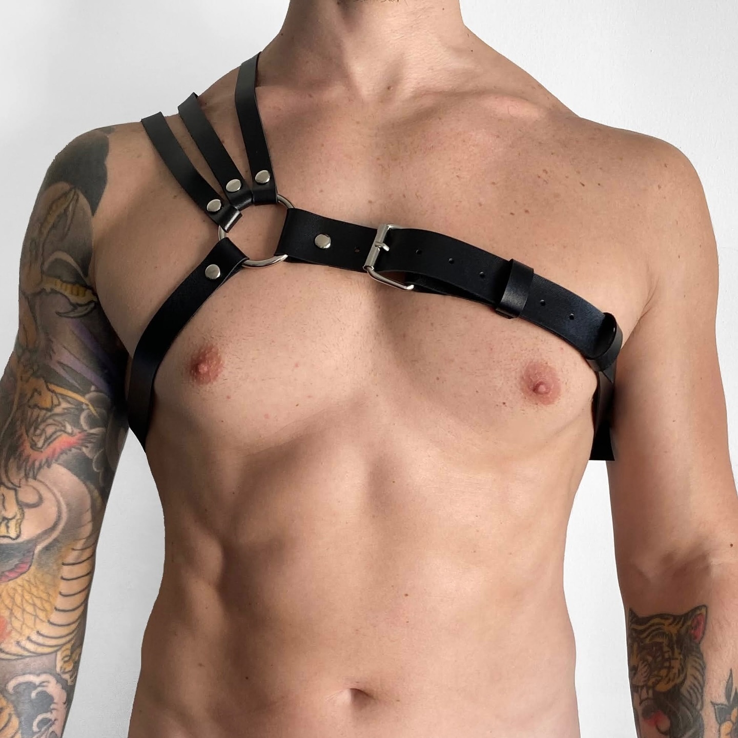 Sexy Men Harness PU Leather Go - огляд і ціна Leatherwork Belt