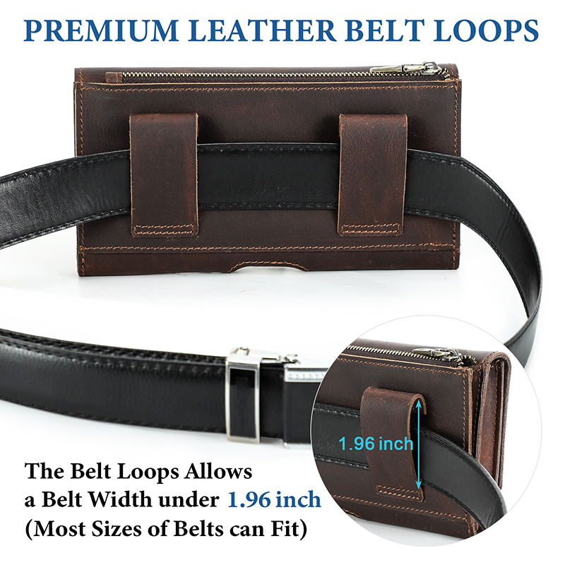 Cowhide Leather Waist Bag Phon - огляд і ціна Leatherwork Belt