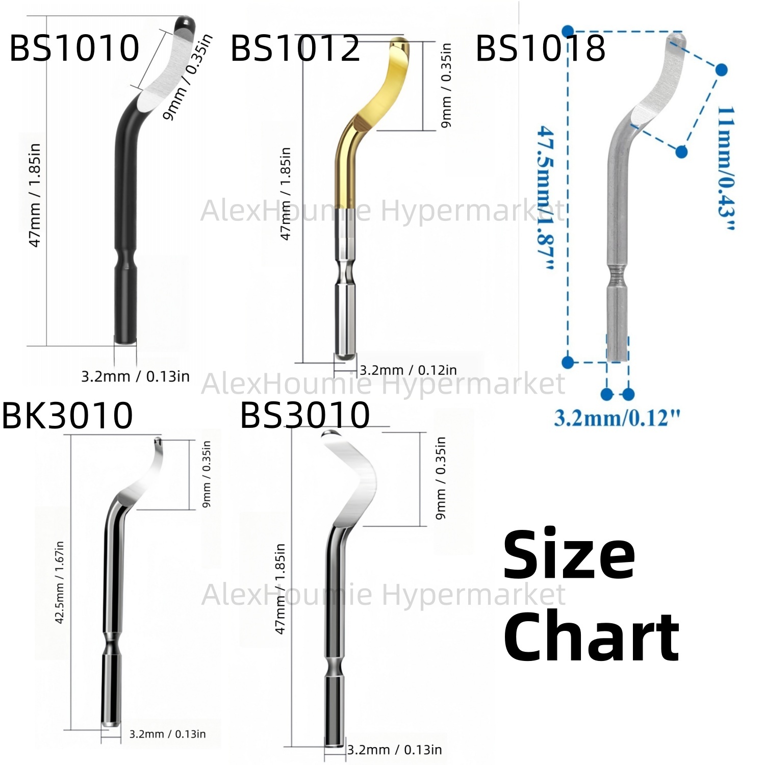 10PCS High Speed Swivel Blades - огляд і ціна Swivel Knife Tool