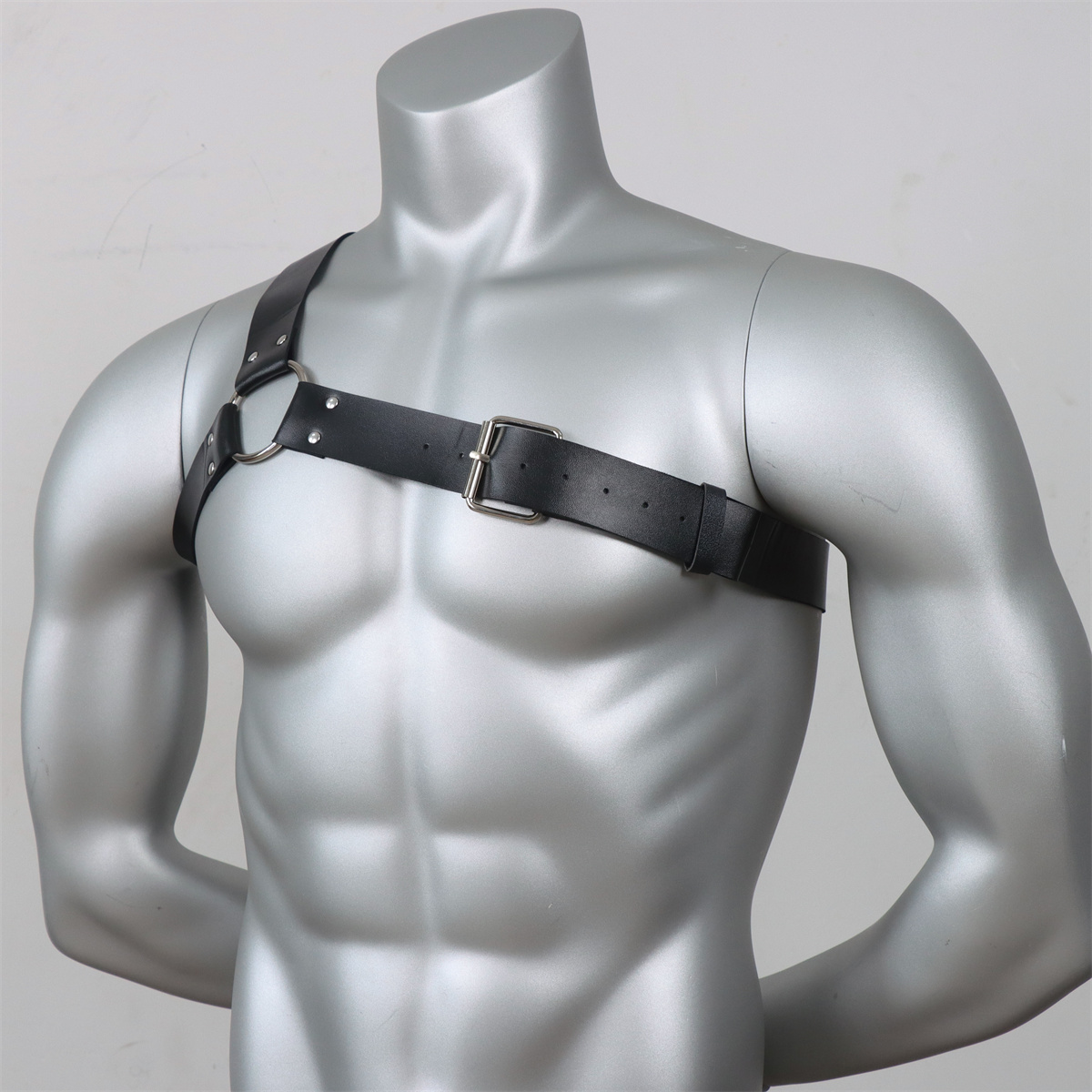 Gothic Men Leather Suspenders  - огляд і ціна Leather Work Harness