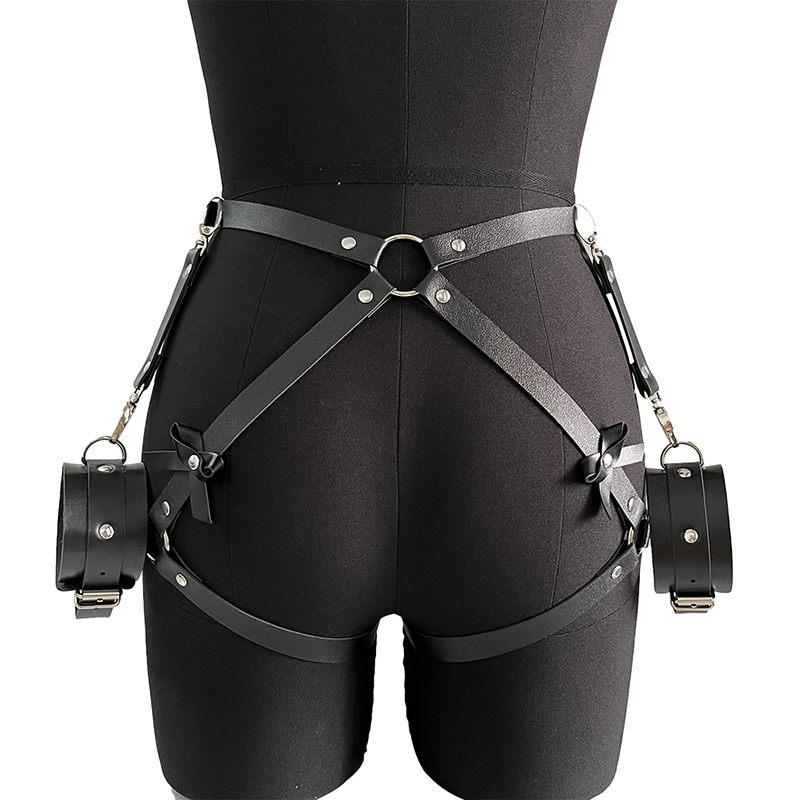 Fashionable Women's Bowknot Le - огляд і ціна Leather Work Harness