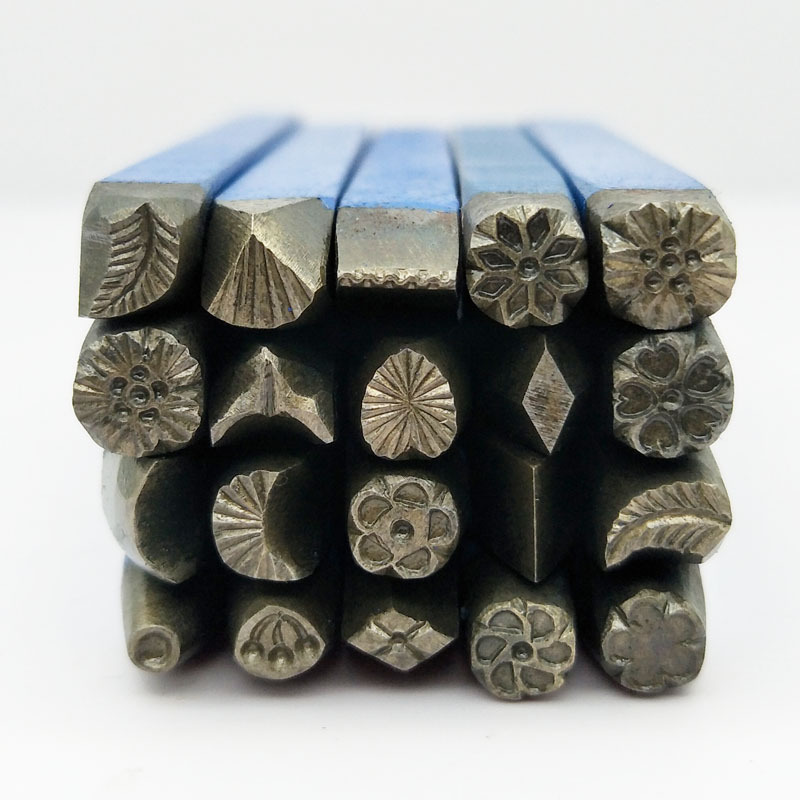 DIA 5.5mm 20pcs DIY Stamp Work - огляд і ціна Leatherwork Jewelry