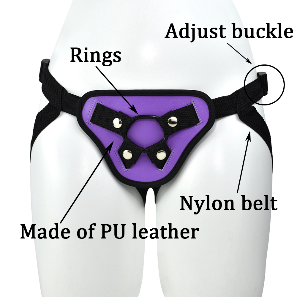 NYOTA Leather Strap-on Penis D - огляд і ціна Leatherwork Belt