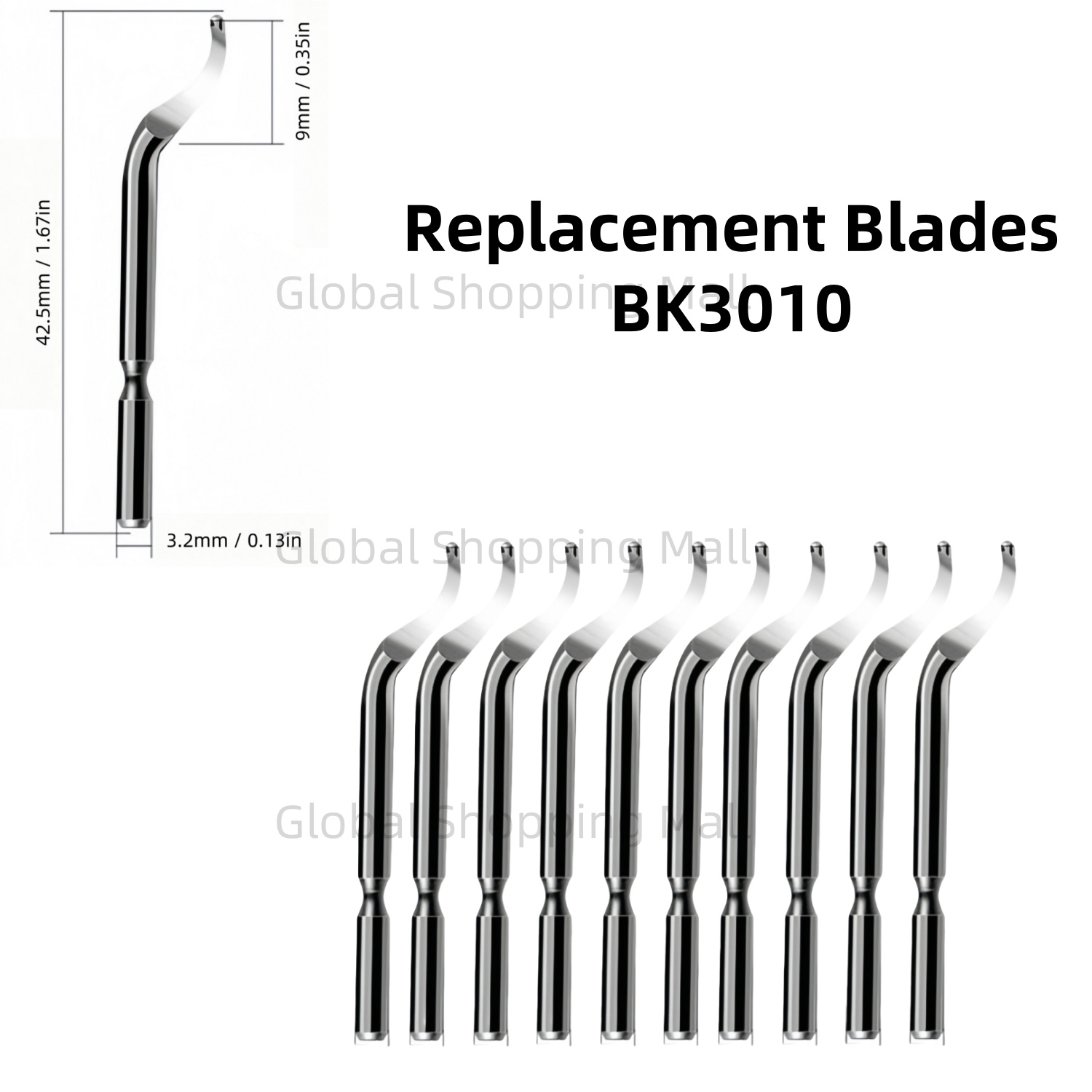10PCS Swivel Blades 360 Degree - огляд і ціна Swivel Knife Tool