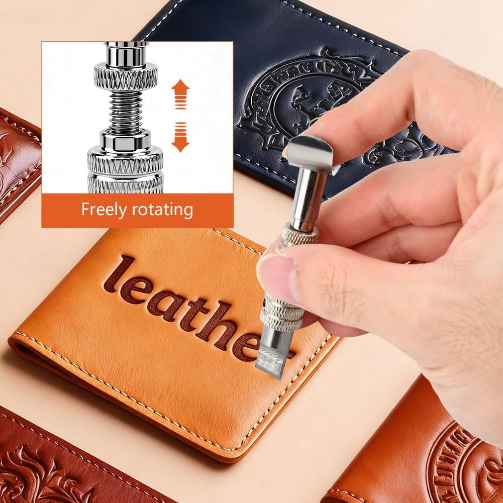 Leather Swivel Knife, Adjustab - огляд і ціна Swivel Knife Tool