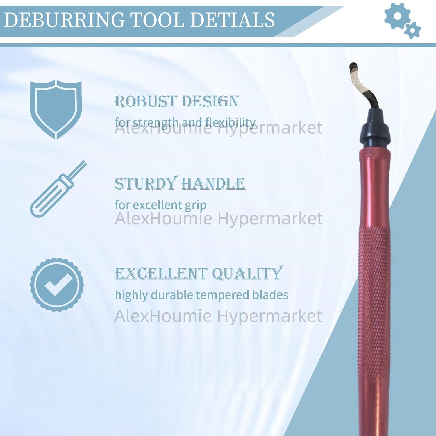 Metal Handle Deburring Tool Ki - огляд і ціна Swivel Knife Tool