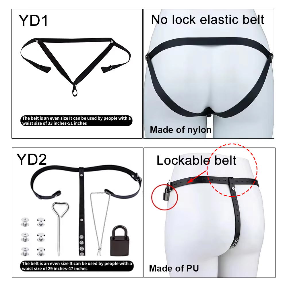 NSFU Black/Red Male Chastity B - огляд і ціна Leatherwork Belt