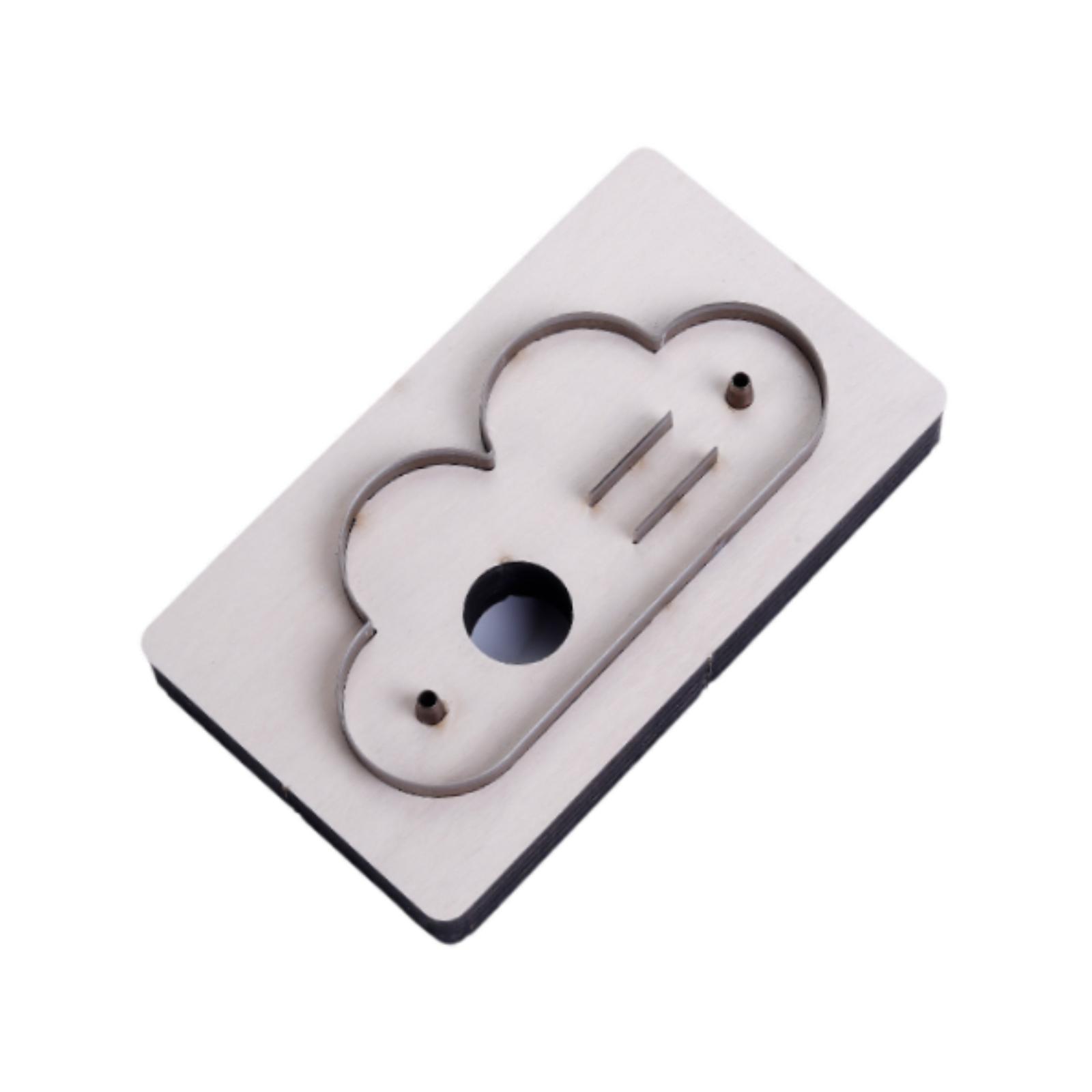 Wooden Leather Die Cutting Mol - огляд і ціна Leatherwork Jewelry