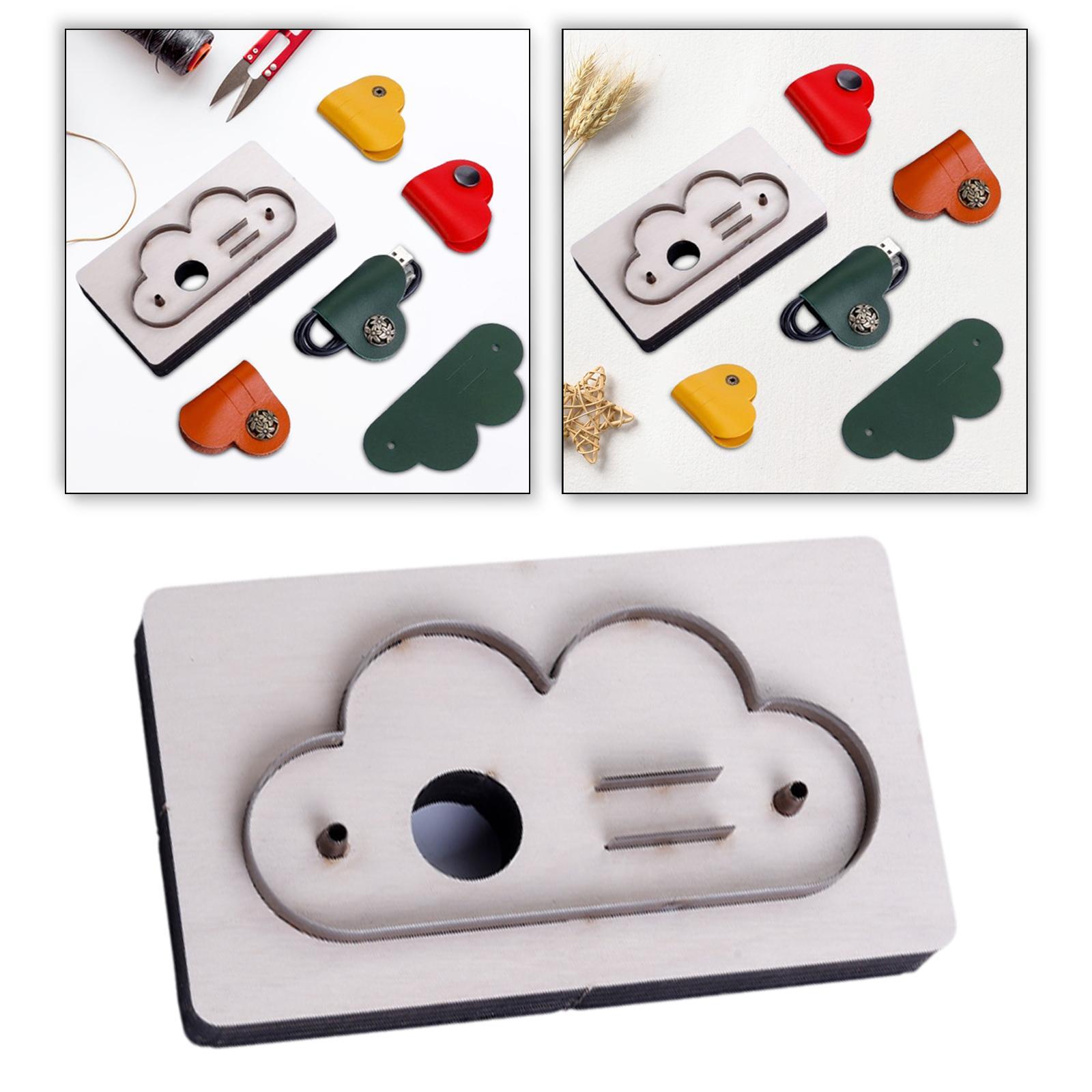 Wooden Leather Die Cutting Mol - огляд і ціна Leatherwork Jewelry