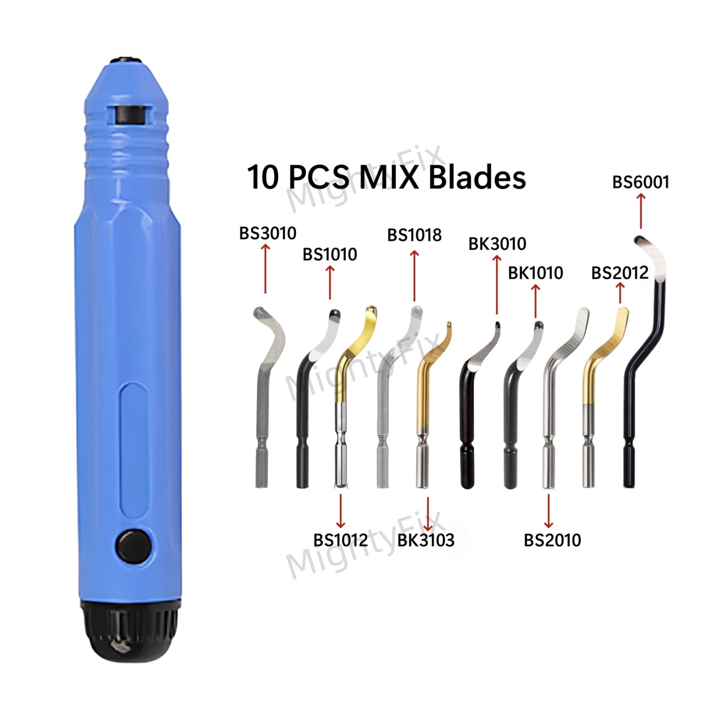 NB1000 Deburring Tool with 10P - огляд і ціна Swivel Knife Tool
