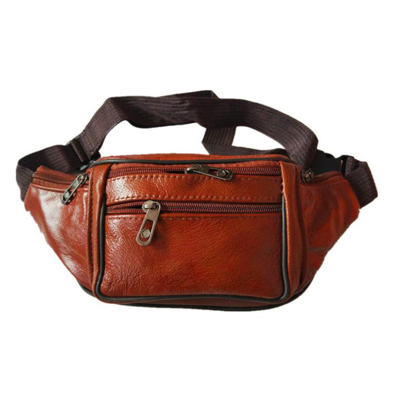 Leather Men Waist Chest Bag Th - огляд і ціна Leatherwork Belt